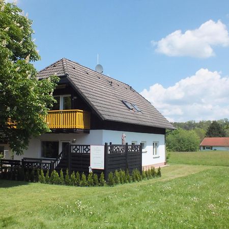 Ferienhaus Moni Mit 2 Separaten Wohnungen Am Silbersee Frielendorf Exteriör bild
