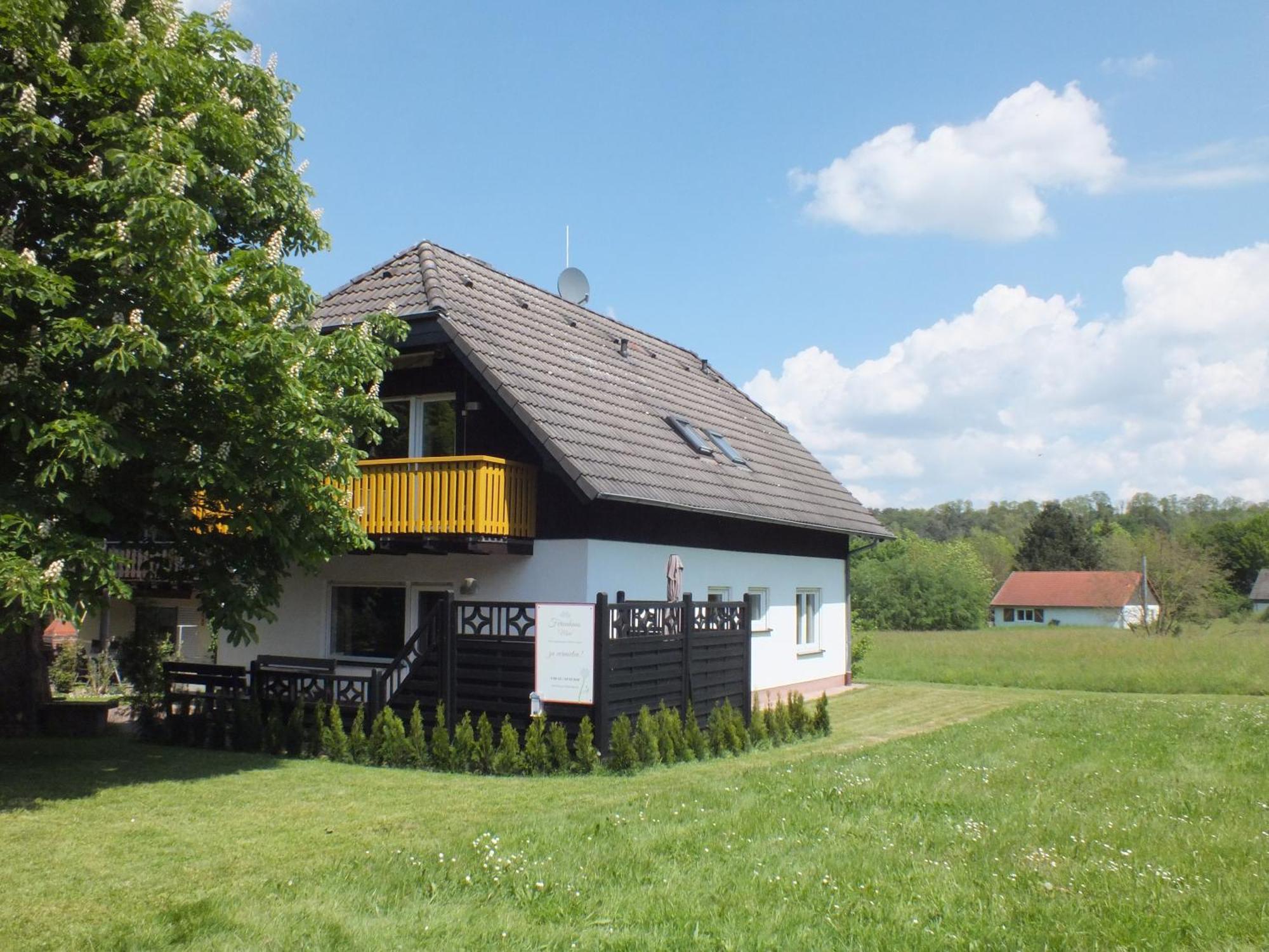 Ferienhaus Moni Mit 2 Separaten Wohnungen Am Silbersee Frielendorf Exteriör bild
